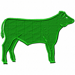 Cows Embroidery Design 10 Cows Embroidery Design 10